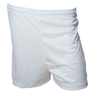 Precision Unisex Adult Micro-Stripe Football Shorts / White